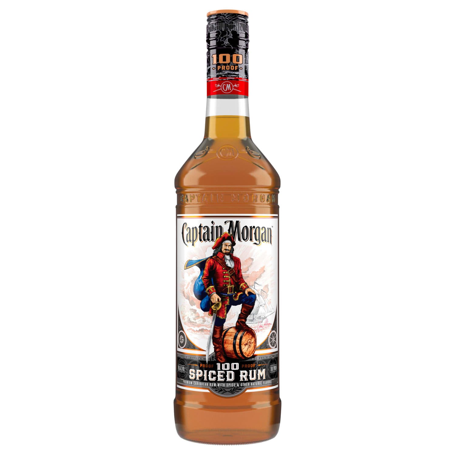 CAPTAIN MORGAN SPICED RUM-100PRF